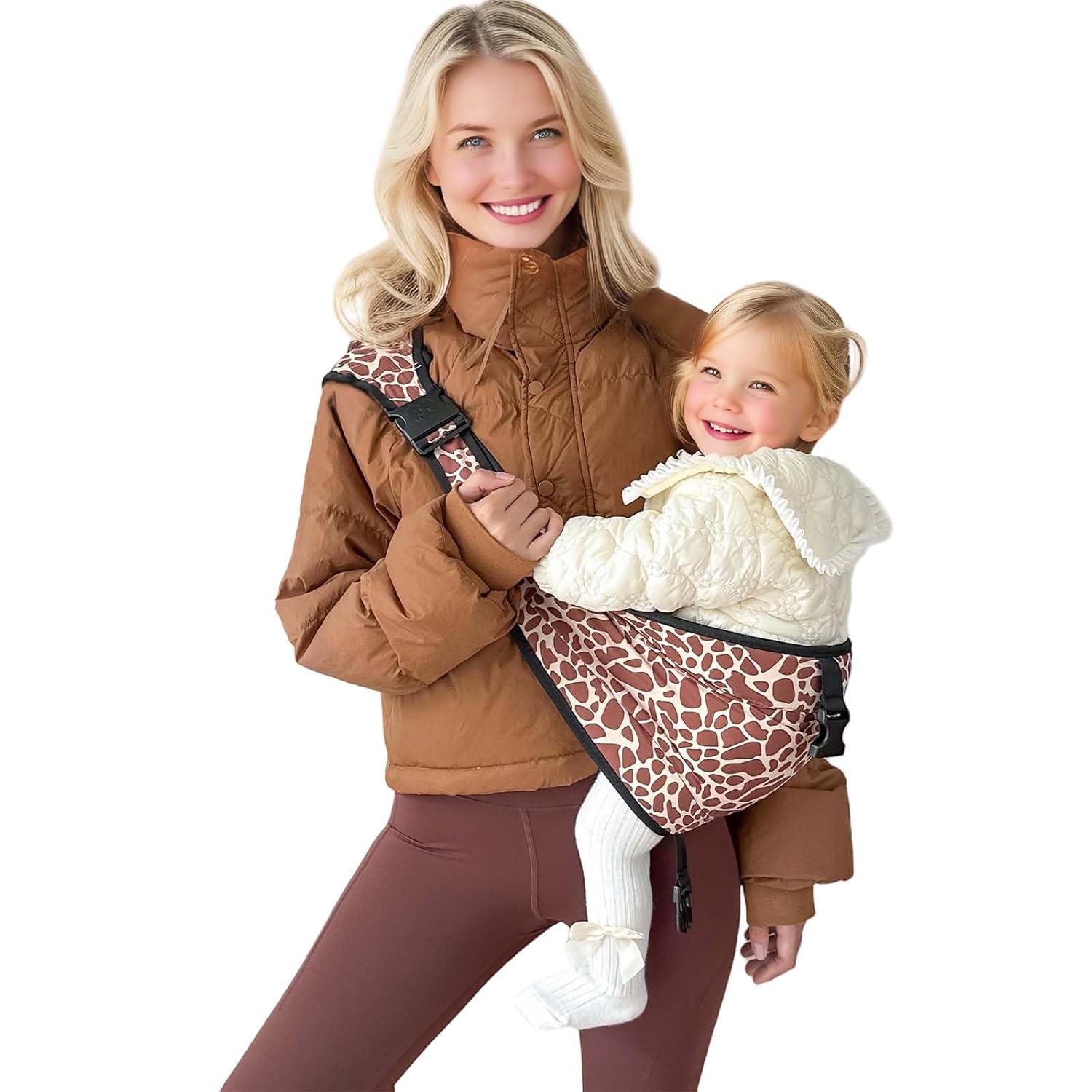 JOYNCLEON Leopard Baby Sling - Safe & Adjustable