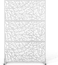 Metal Privacy Screen Outdoor 72in H 47in W - Freestanding
