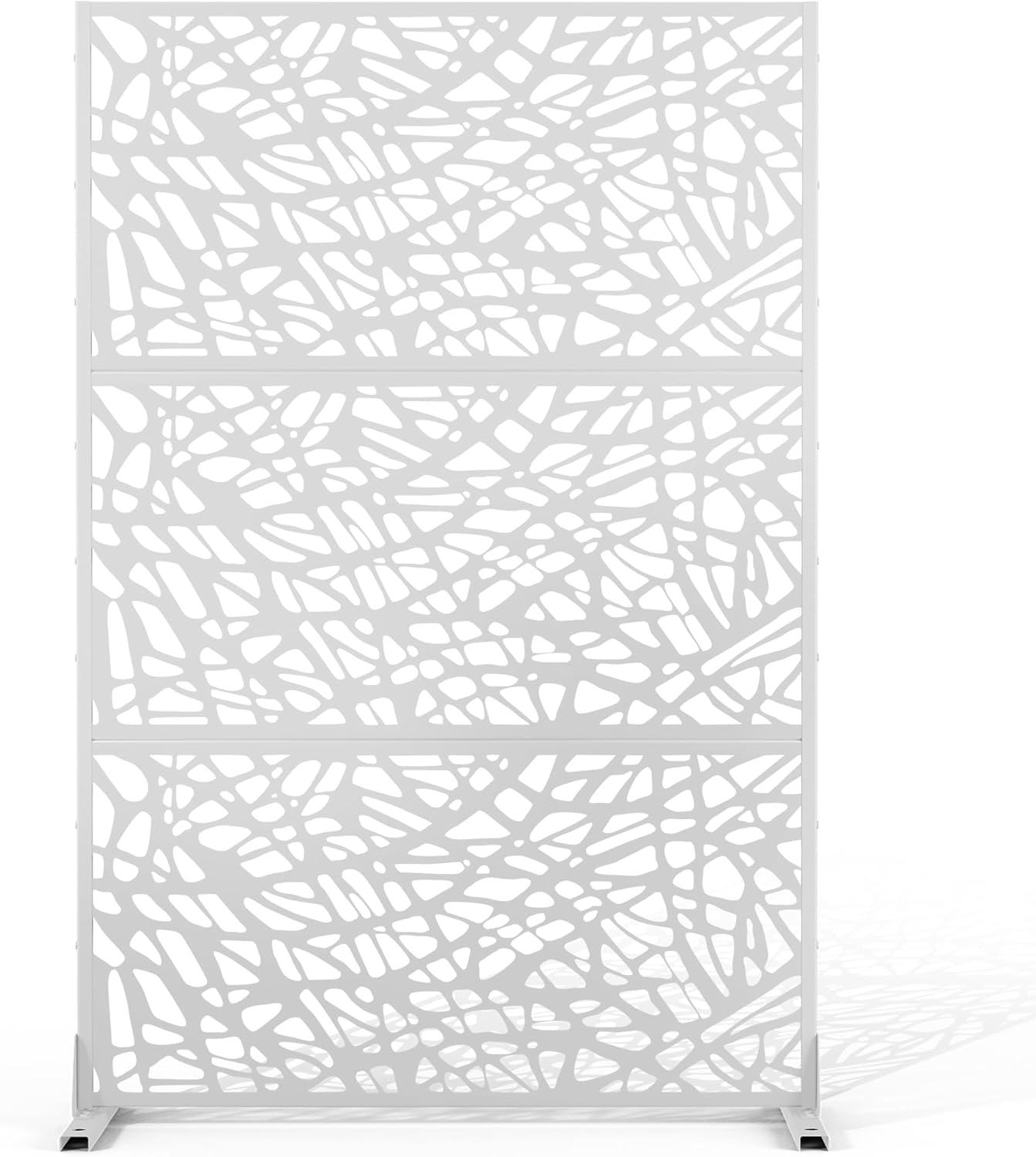 Metal Privacy Screen Outdoor 72in H47in W for Stylish Privacy