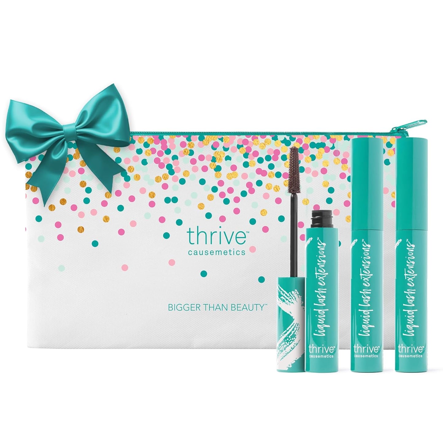 Thrive Causemetics Liquid Lash Extensions Mascara 3 Pack for Women