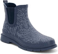 Women's Ankle Rain Bootie - Cute Printed Waterproof Chelsea
