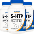 5-HTP 100mg Vegetarian Capsules (240 ct) - Mood & Sleep Support