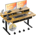 XINYAO Electric Standing Desk: 5 Drawers & Height Adjustable - Maximize Storage & Comfort