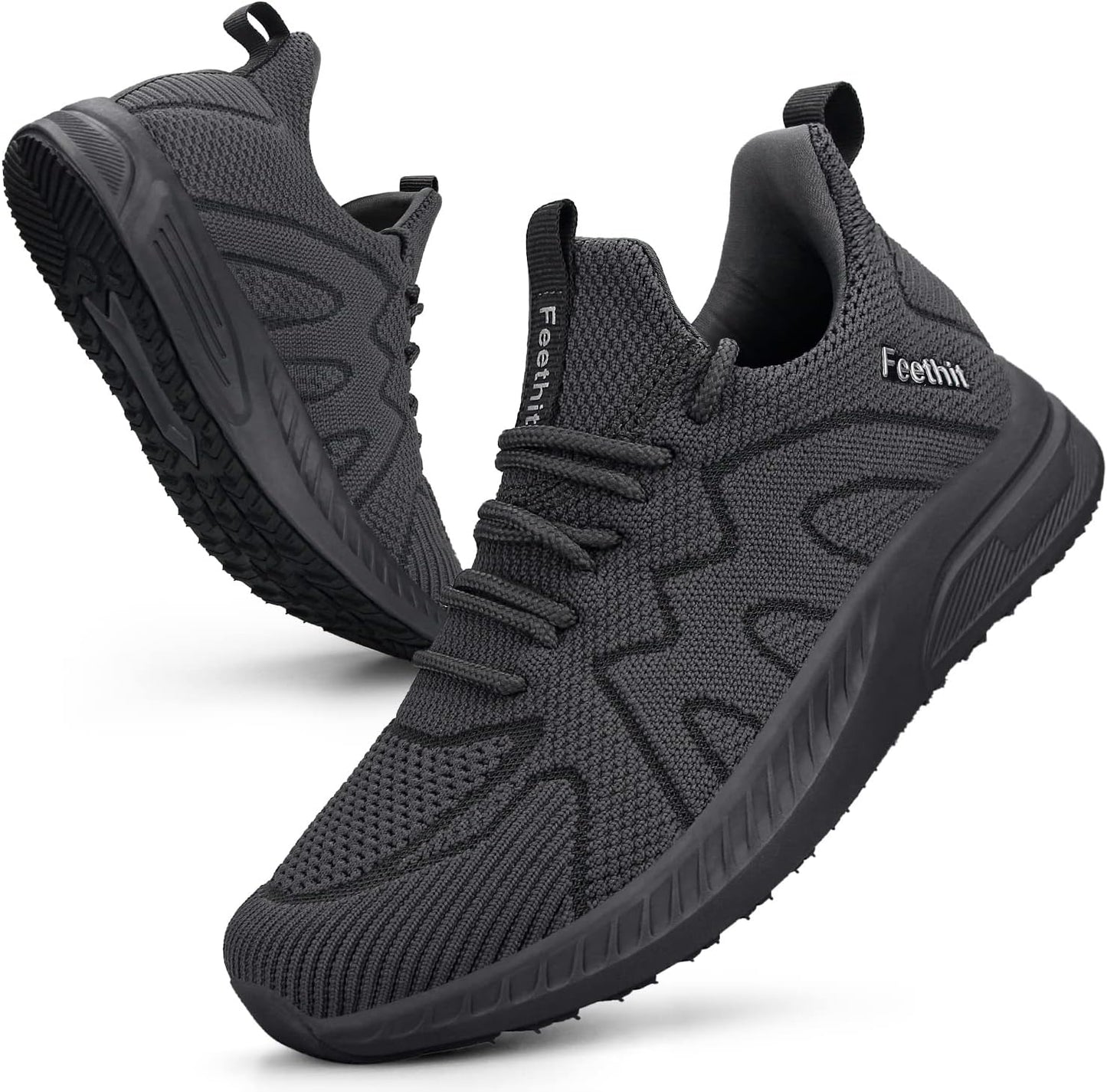 Feethit Womens Running Shoes Lightweight Slip on Sneakers