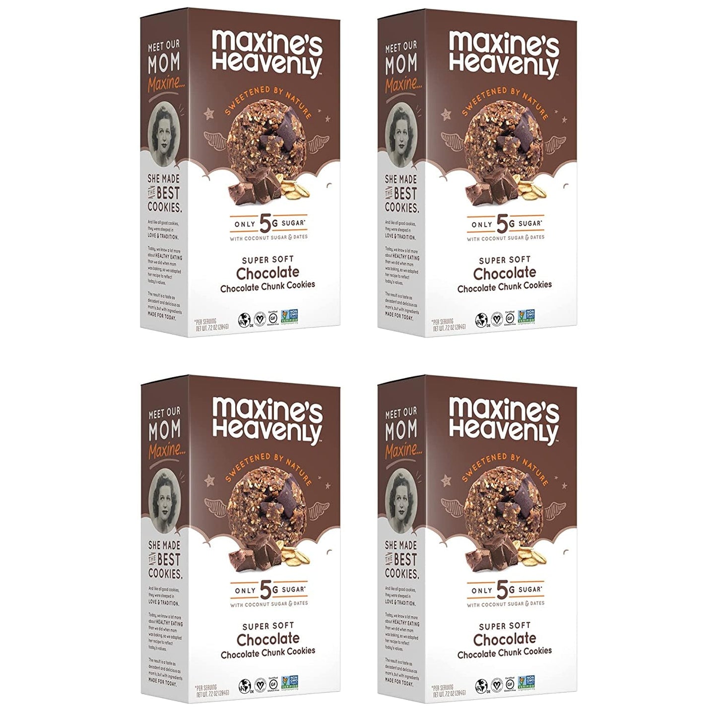 Maxine's Heavenly Gluten Free Chocolate Chunk Cookies Delight