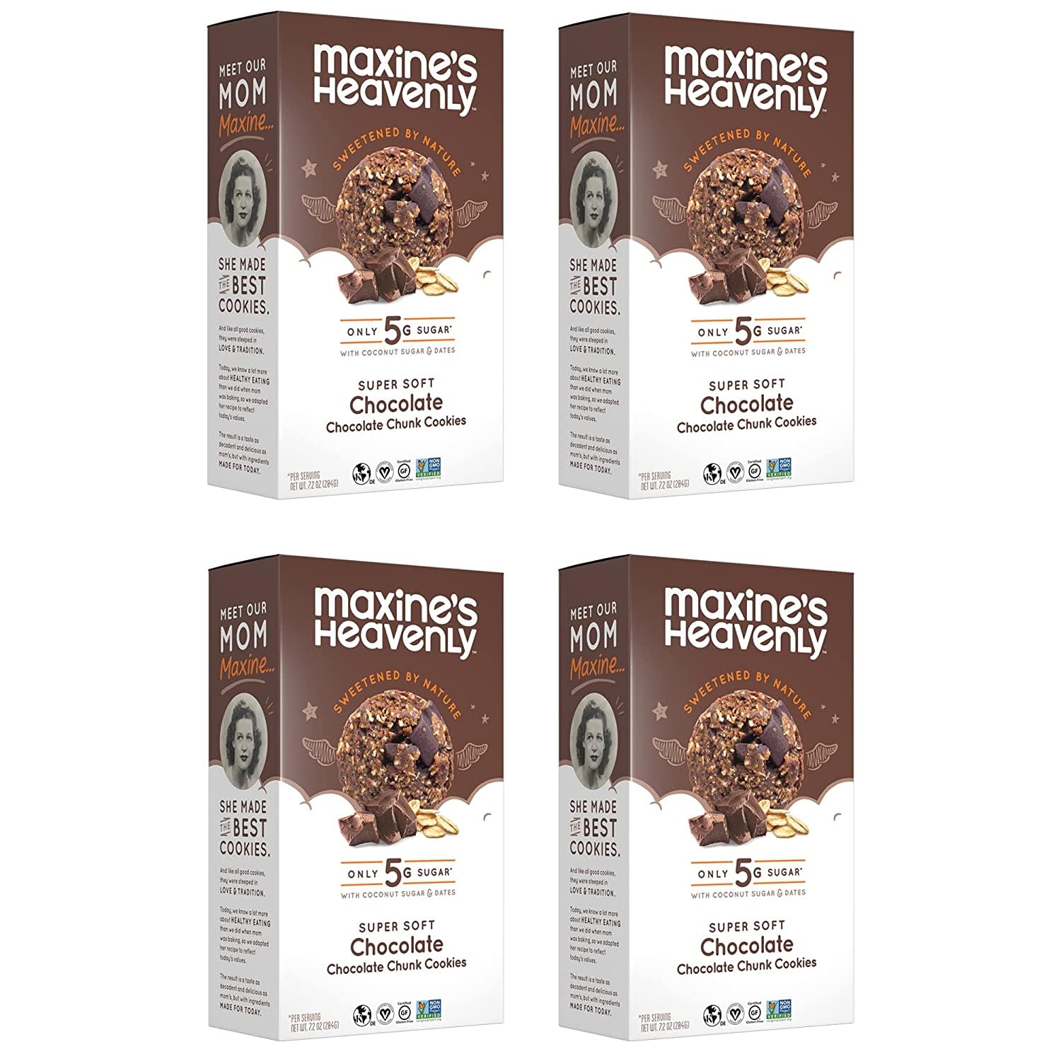 Maxine's Heavenly Gluten Free Chocolate Chunk Cookies Delight