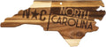 North Carolina State Shaped Cutting Board and Charcuterie Tray - Wall