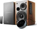 Edifier Powered Bookshelf Speakers R1280T with WiiM Mini - Studio
