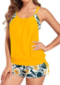 Two Piece Tankini Swimsuit for Women Tummy Control (Style M4FZ)