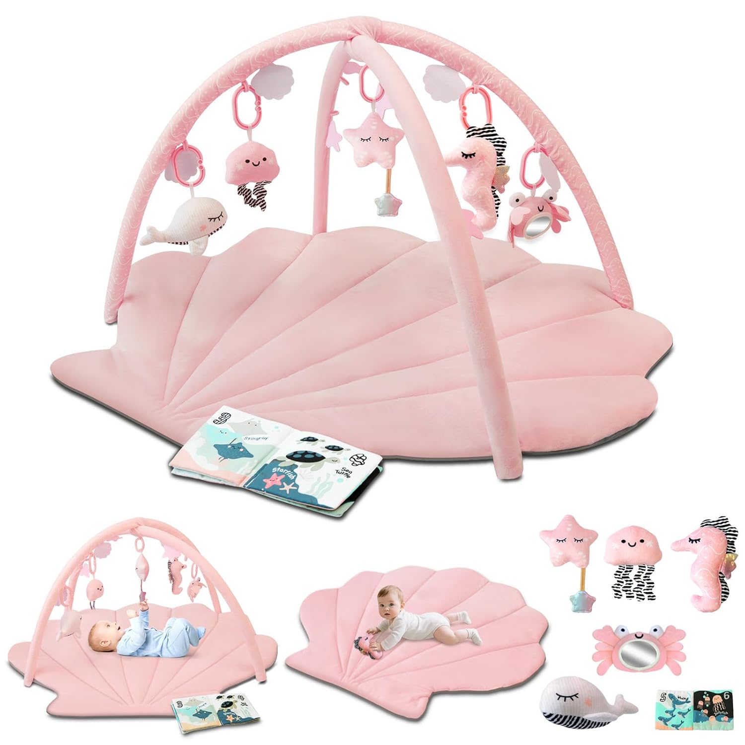 Oversize Baby Play Gym Mat for Sensory Exploration and Growth