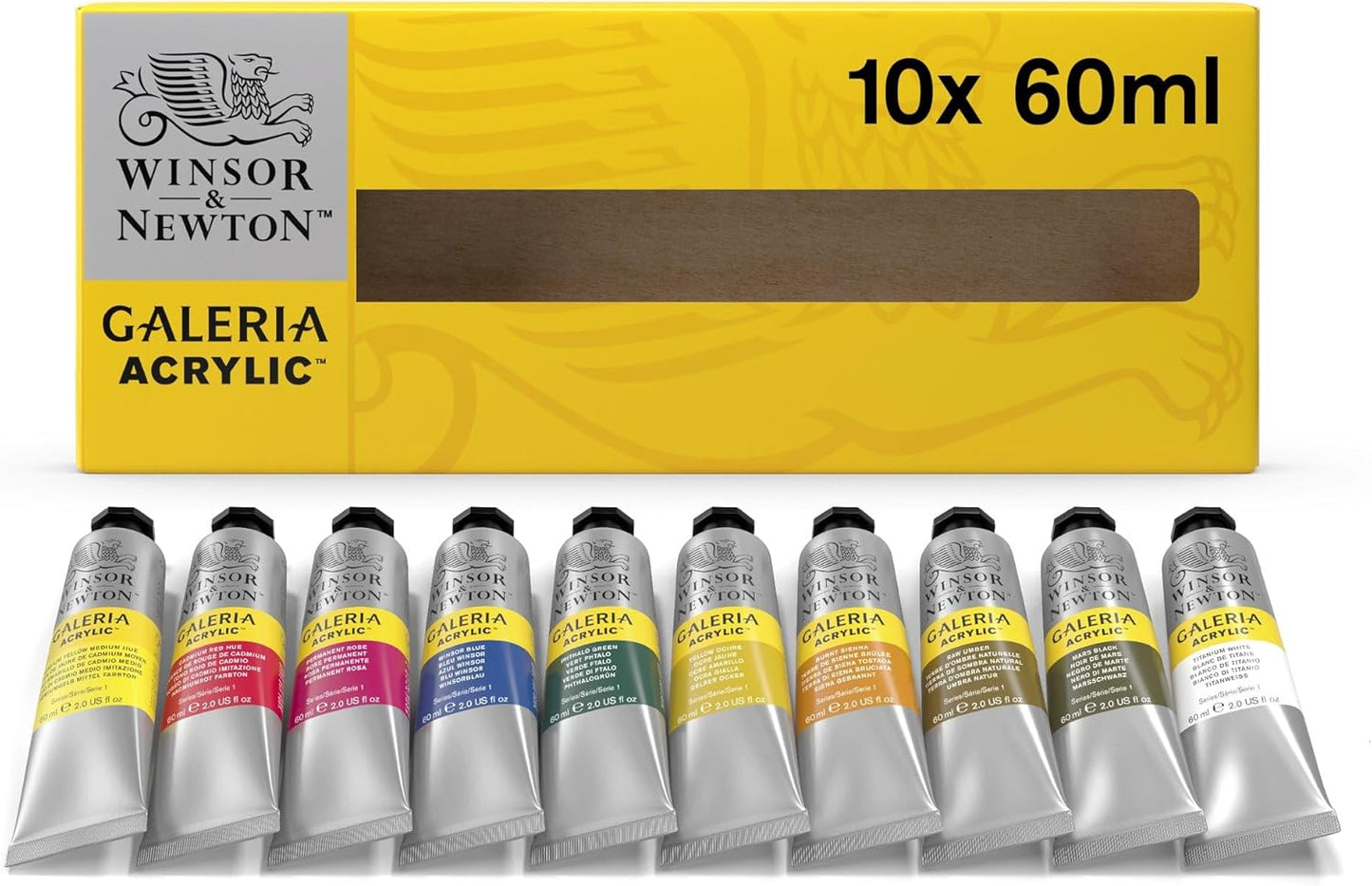 Winsor & Newton Galeria Acrylic Paint Set for Vibrant Artistry