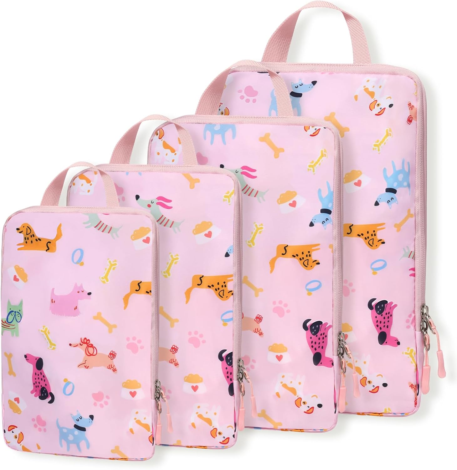 WOOMADA Compression Packing Cubes for Travel Essentials 4 Set