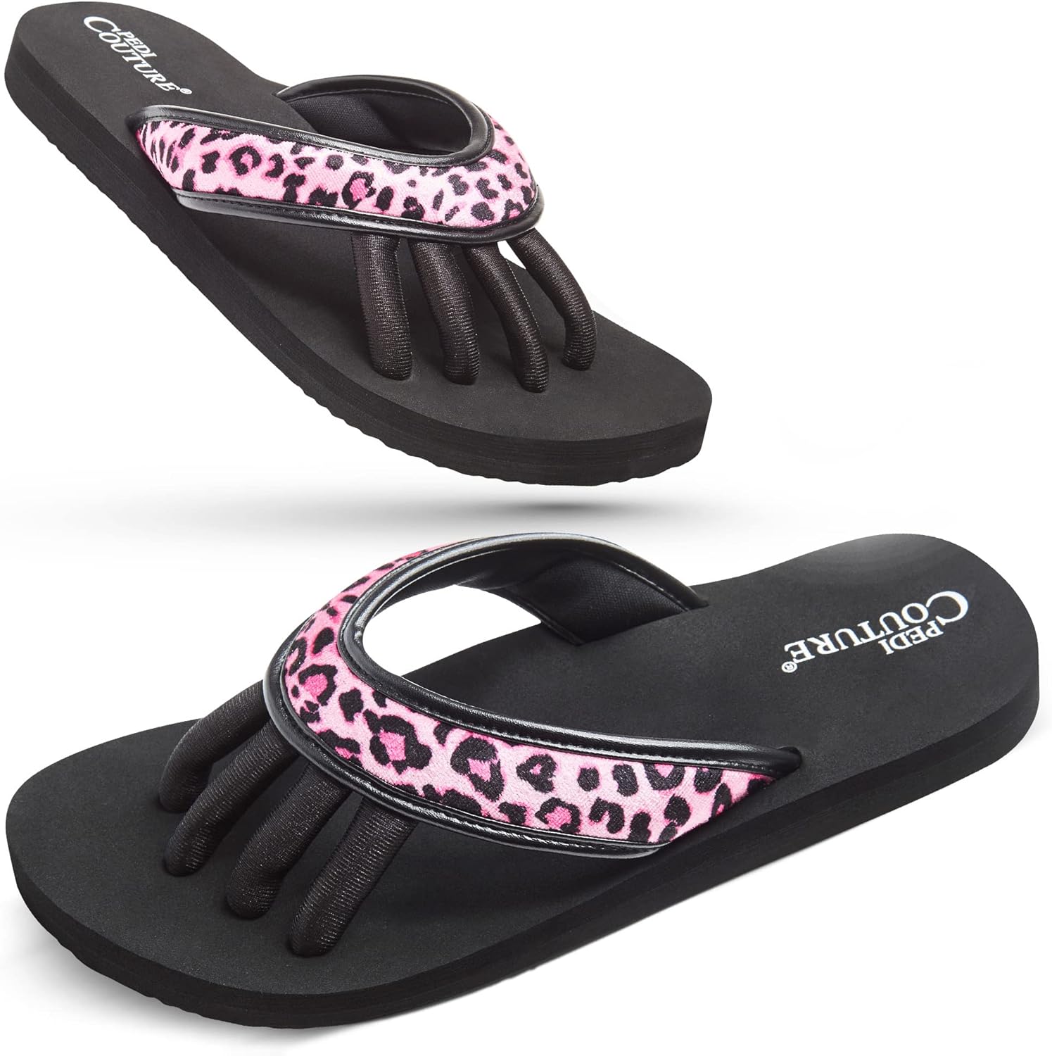 Pedicure Sandals with Built In Toe Separators for Women
