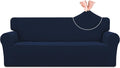 Easy-Going Stretch Jacquard Couch Cover for Oversized Sofas - Protect