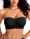 Strapless Bras for Women Push Up Bandeau Bra - Secure Support