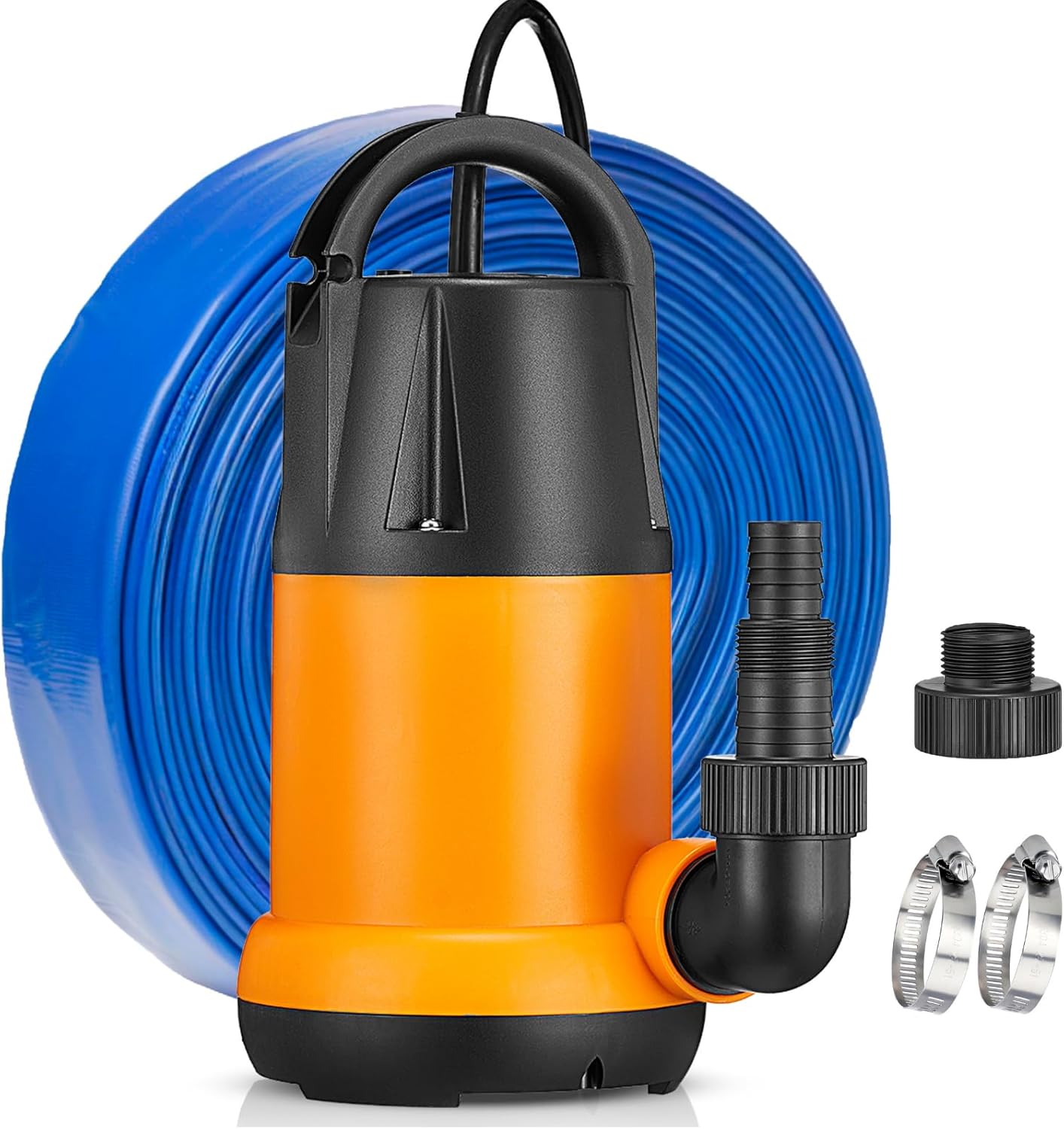 Submersible Water Pump for Efficient Drainage and Utility Use