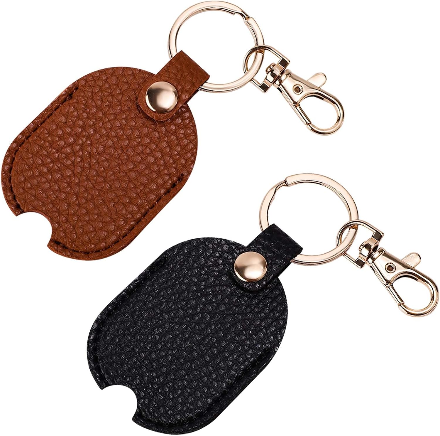 Vintage Leather Key Sleeve Set - Stylish Protection!