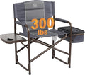 TIMBER RIDGE Lightweight Camping Chair with Cooler Bag - Comfortable