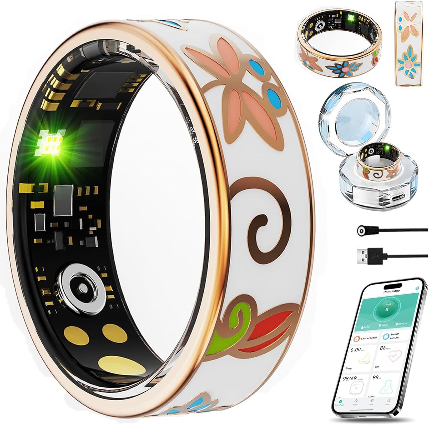 2025 New Oracle Smart Ring for Heart Rate and Sleep Monitoring