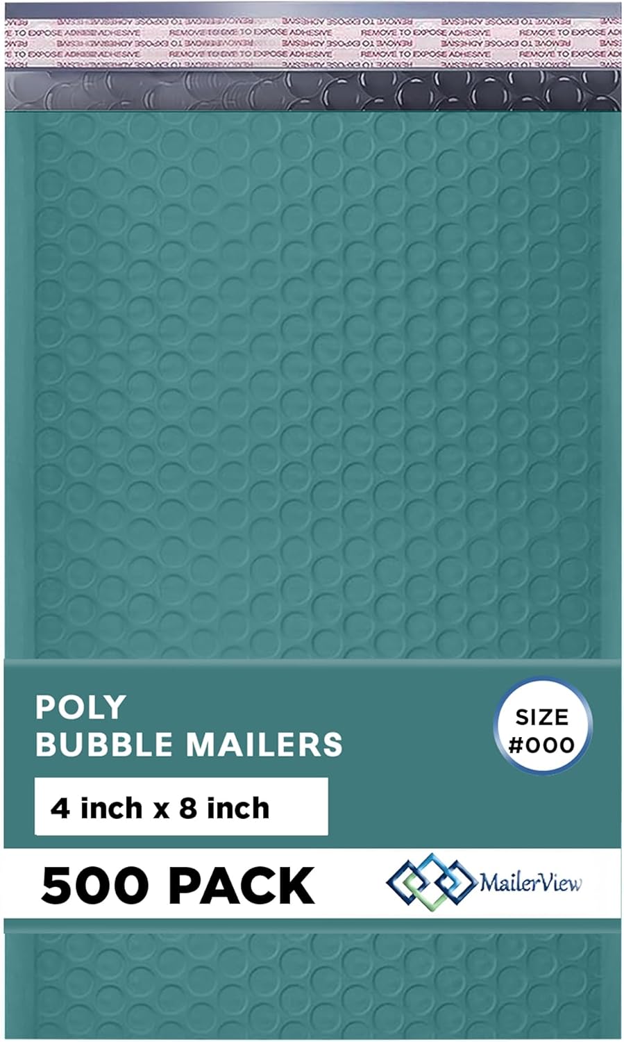 Green Small Bubble Mailers 4x8 Inch for Safe Shipping Needs
