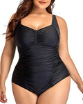 Daci Women Plus Size One Piece Swimsuits for Tummy Control