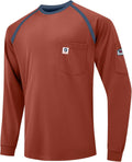 FR Shirts for Men 100% Cotton 5.5oz Lightweight FR Shirt VANDISI