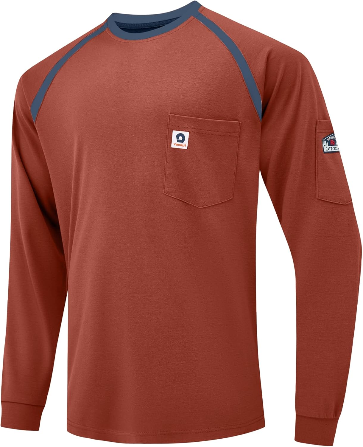 FR Shirts for Men 100% Cotton Lightweight Flame Resistant Wear