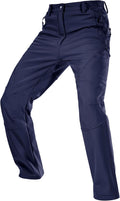 FREE SOLDIER Men's Fleece Lined Outdoor Cargo Hiking Pants - Warm soft