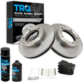 TRQ Front Brake Pad & Rotor Kit for Lexus LX470 & Land Cruiser