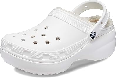 Crocs Womens Classic Lined Platform Clogs for Ultimate Comfort