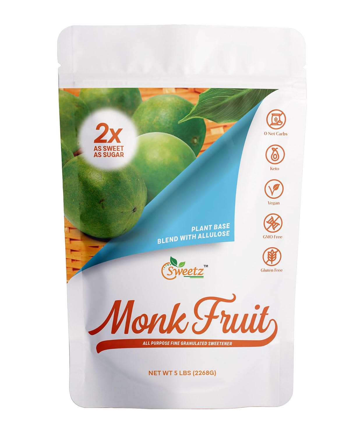 Allulose Monk Fruit Blend Sweetener for Guilt-Free Baking