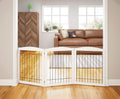 PAWLAND Extra Wide Dog Gate for Safety and Convenience