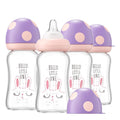 Natural Glass Baby Bottle with Natural Response Nipple - Newborn