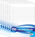 BAZIC Filler Paper Loose Leaf 150 Sheet 6-Pack - College Ruled