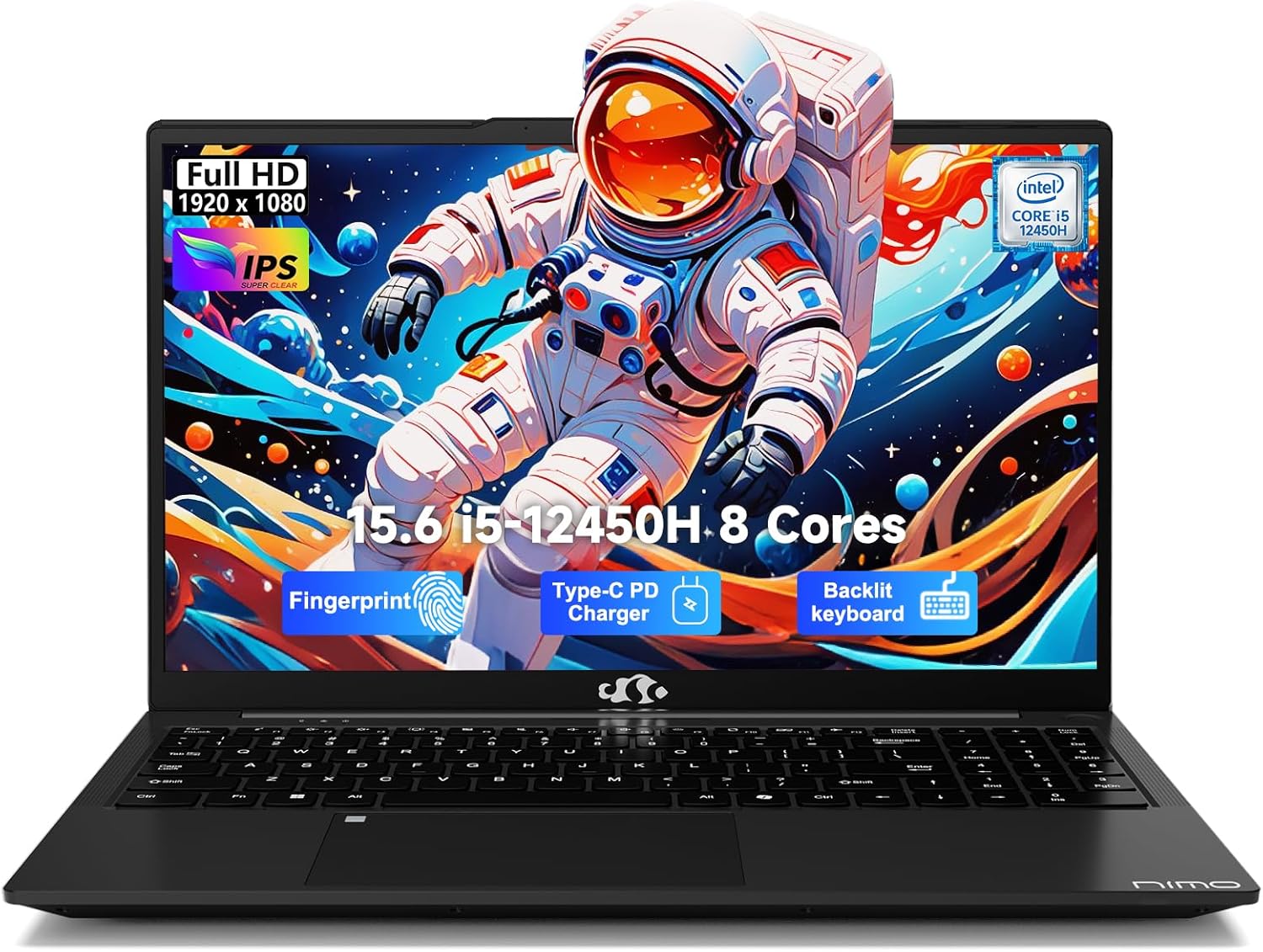 NIMO 15.6 FHD IPS Business Laptop with Intel i5 Performance