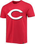 MLB Men's Imprint Team Color Primary Logo Word Mark T-Shirt - Soft 47