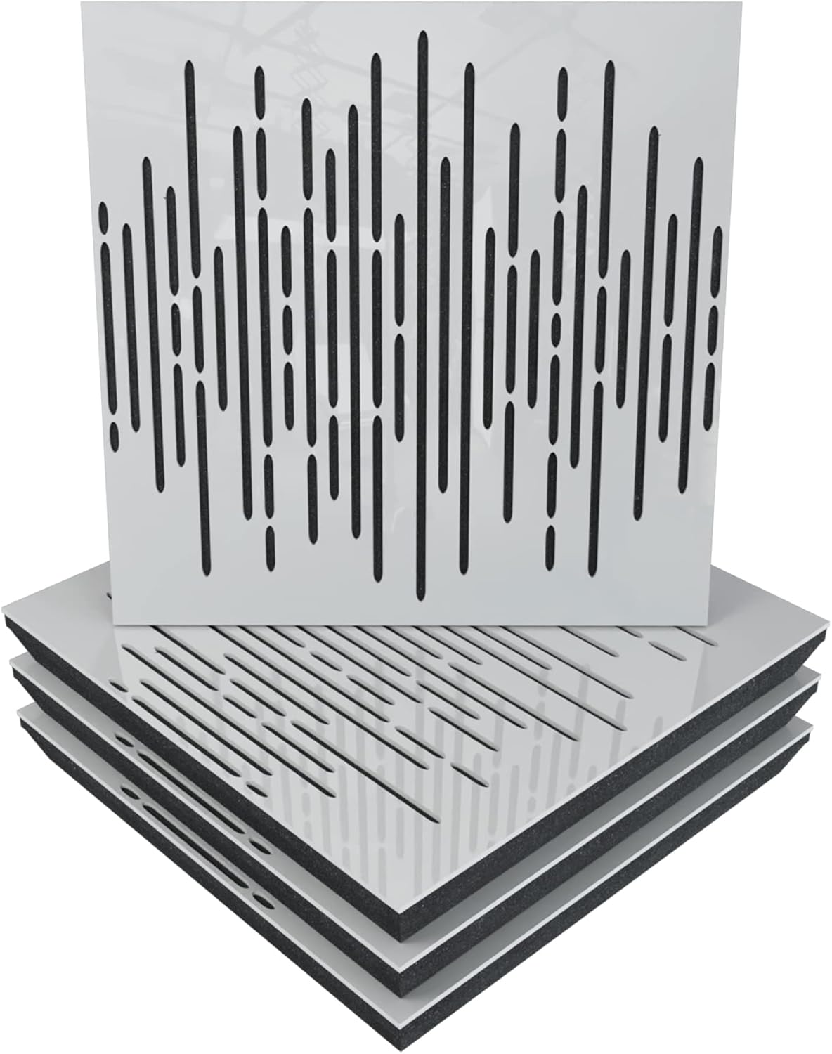 Sound Absorption-Diffuse Acoustic Panel Wave for Studio Use