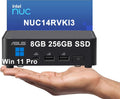 2025 Intel NUC 14 Pro Slim Kit Mini PC - Compact 4K Business Desktop