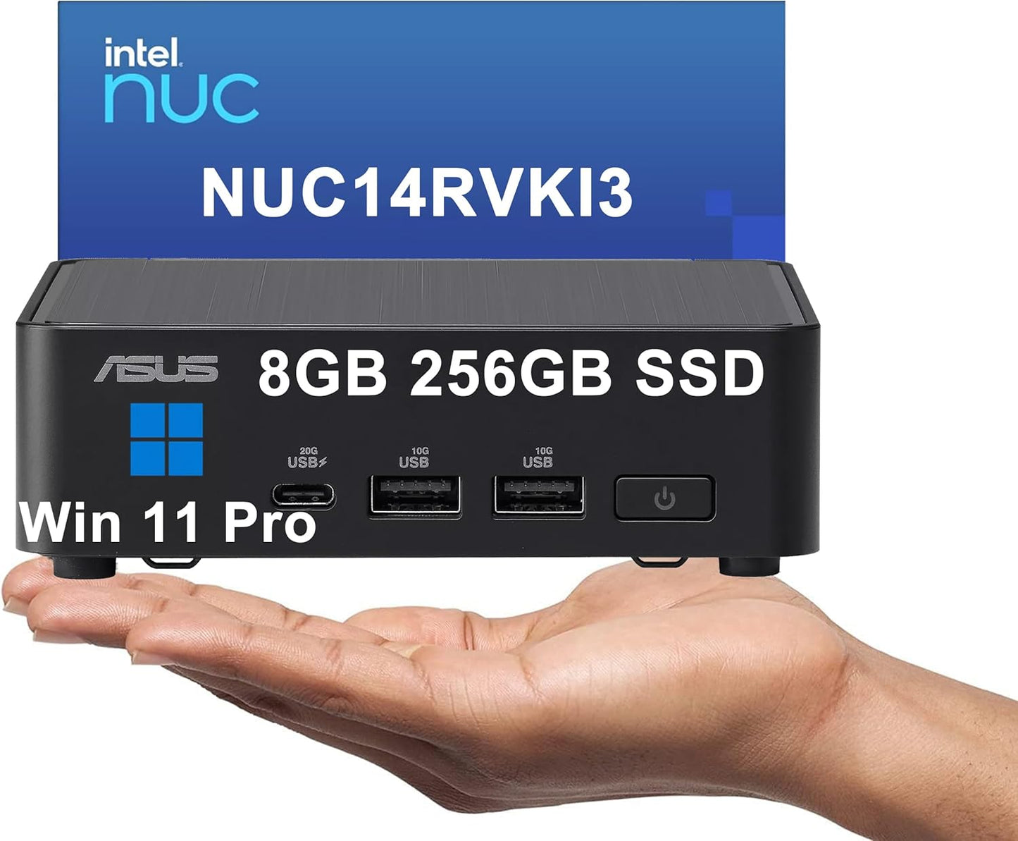 2025 Intel NUC 14 Pro Slim Kit Mini PC for Business Use