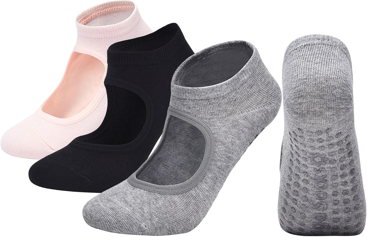 Non-Slip Yoga Socks for Women - Grip for Pilates & Dance