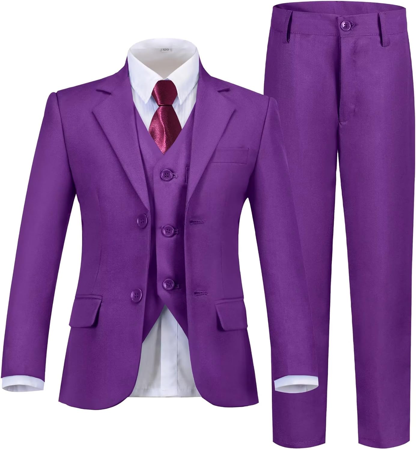Boys Suit Kids Tuxedo Set for Toddler Formal Dress Clothes