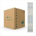 Standard Individually Wrapped Biodegradable Agave Straws 8.25 in - Eco