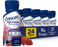 Ensure High Protein Strawberry Shake with 16g Protein and 27 Vitamins