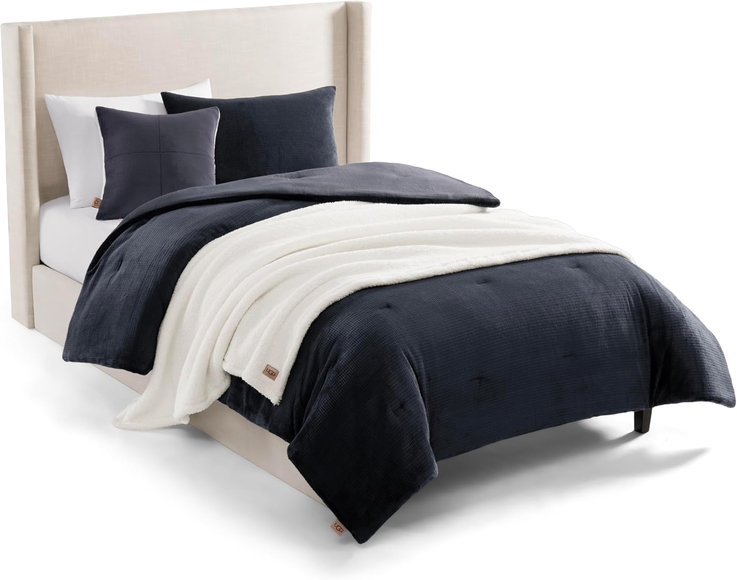 UGG Remina Twin XL Comforter Set for Cozy College Dorms