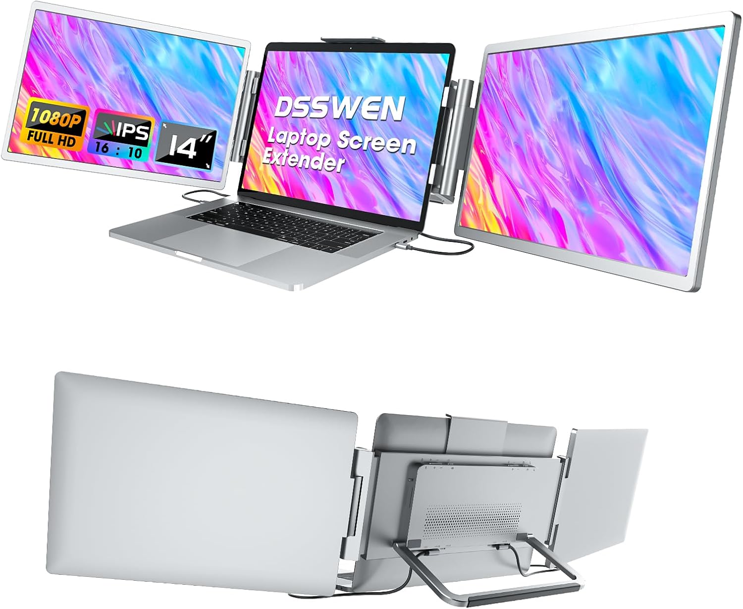 Triple Your Productivity with 14 FHD Laptop Extender