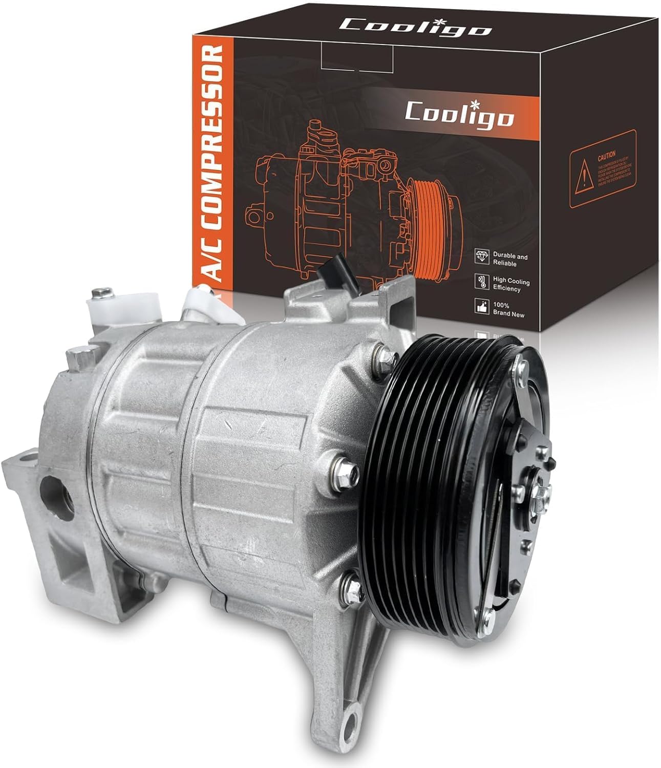 CO11319C AC Compressor with A/C Clutch for Nissan Vehicles
