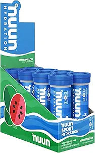 Nuun Sport Electrolyte Drink Tablets for Hydration and Energy