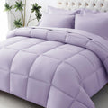 King Comforter Set Lavender - Ultra-Soft 7-Piece Bed in a Bag