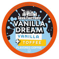 Java Factory Vanilla Dream Coffee Pods 80 Count - Smooth Vanilla