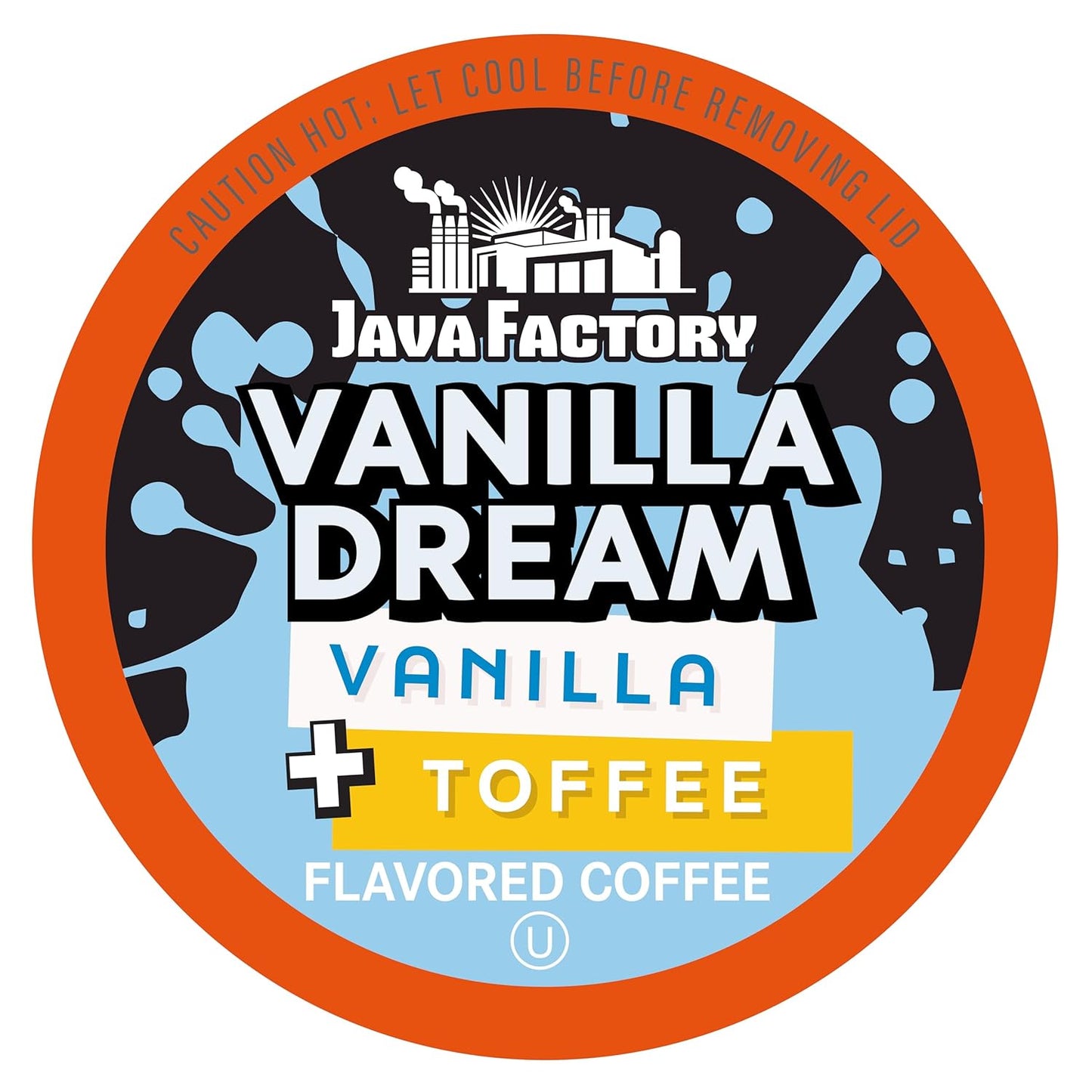 Java Factory Coffee Pods Vanilla Dream Flavor for K-Cup Brewers